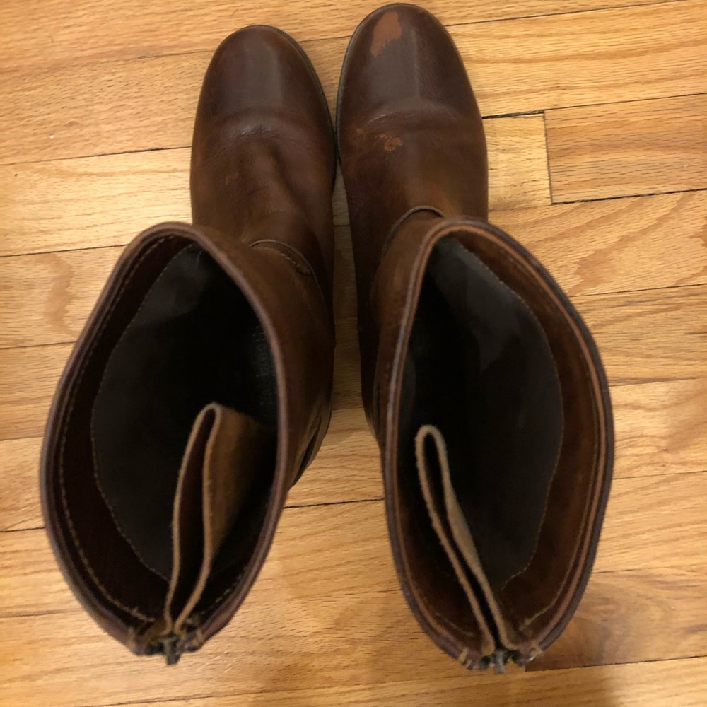 Italian Leather Boots with Buckle - Picture 7 of 8